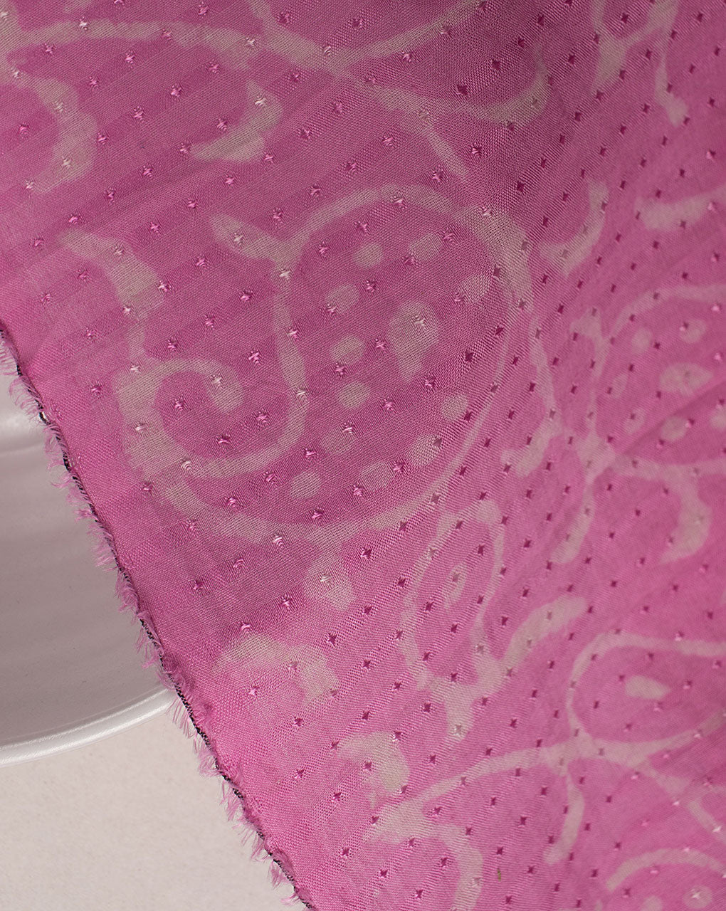 ( Pre Cut 1 MTR ) Hand Block Dobby Cotton Fabric