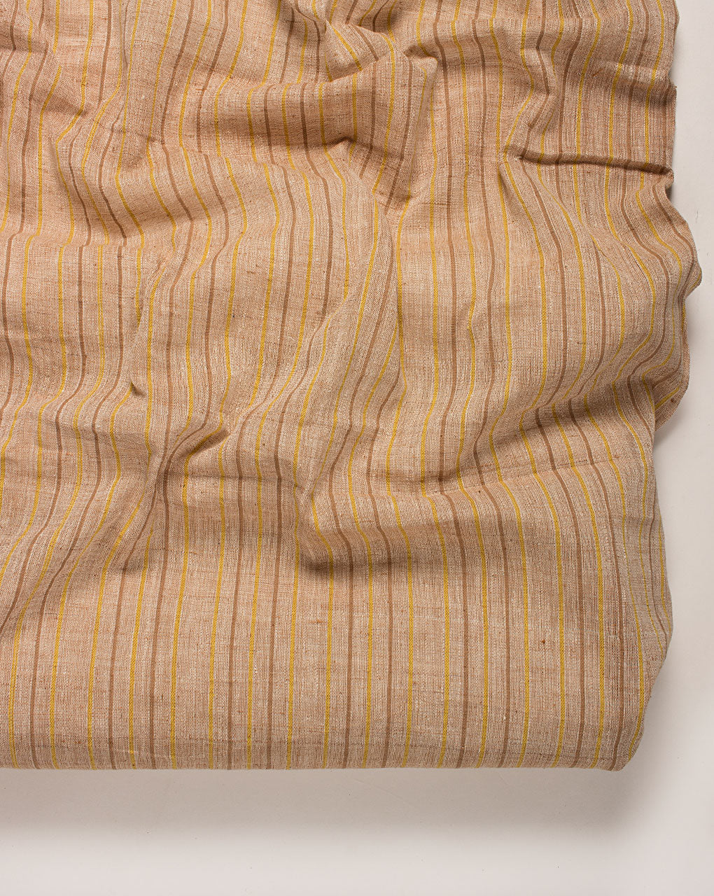 ( Pre Cut 95 CM ) Handwoven Organic Pure Handloom Cotton Fabric