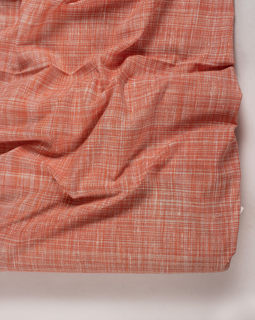 ( Pre Cut 1.5 MTR ) Loom Textured Cotton Fabric