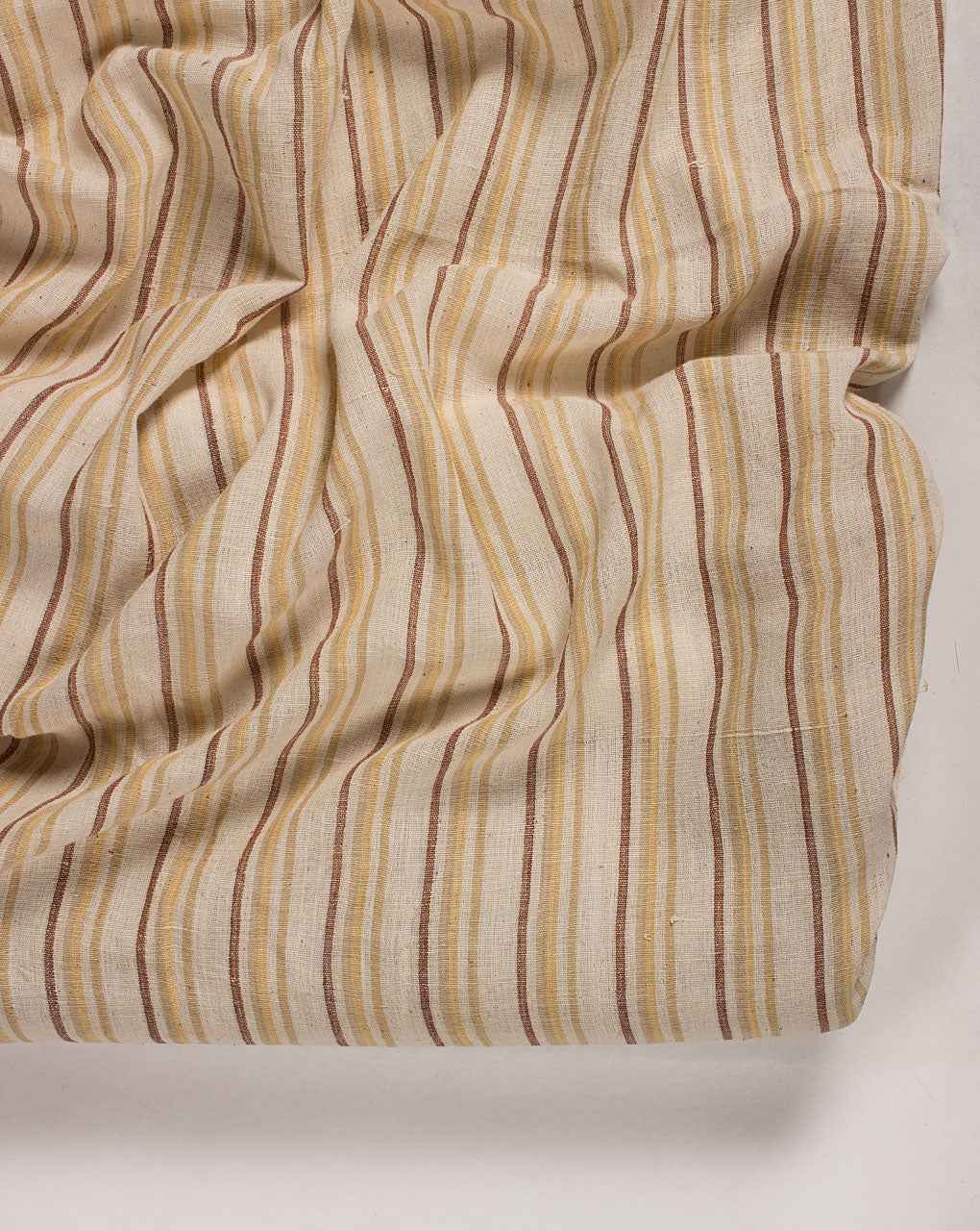 ( Pre Cut 80 CM ) Handwoven Organic Pure Handloom Cotton Fabric