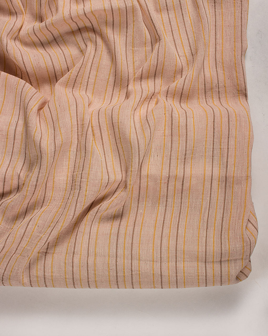 ( Pre Cut 75 CM ) Handwoven Organic Pure Handloom Cotton Fabric