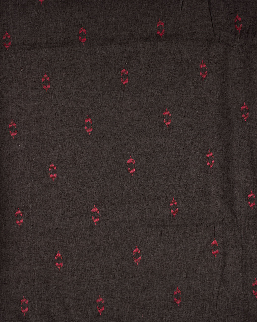 ( Pre Cut 1 MTR ) Jacquard Loom Textured Cotton Fabric