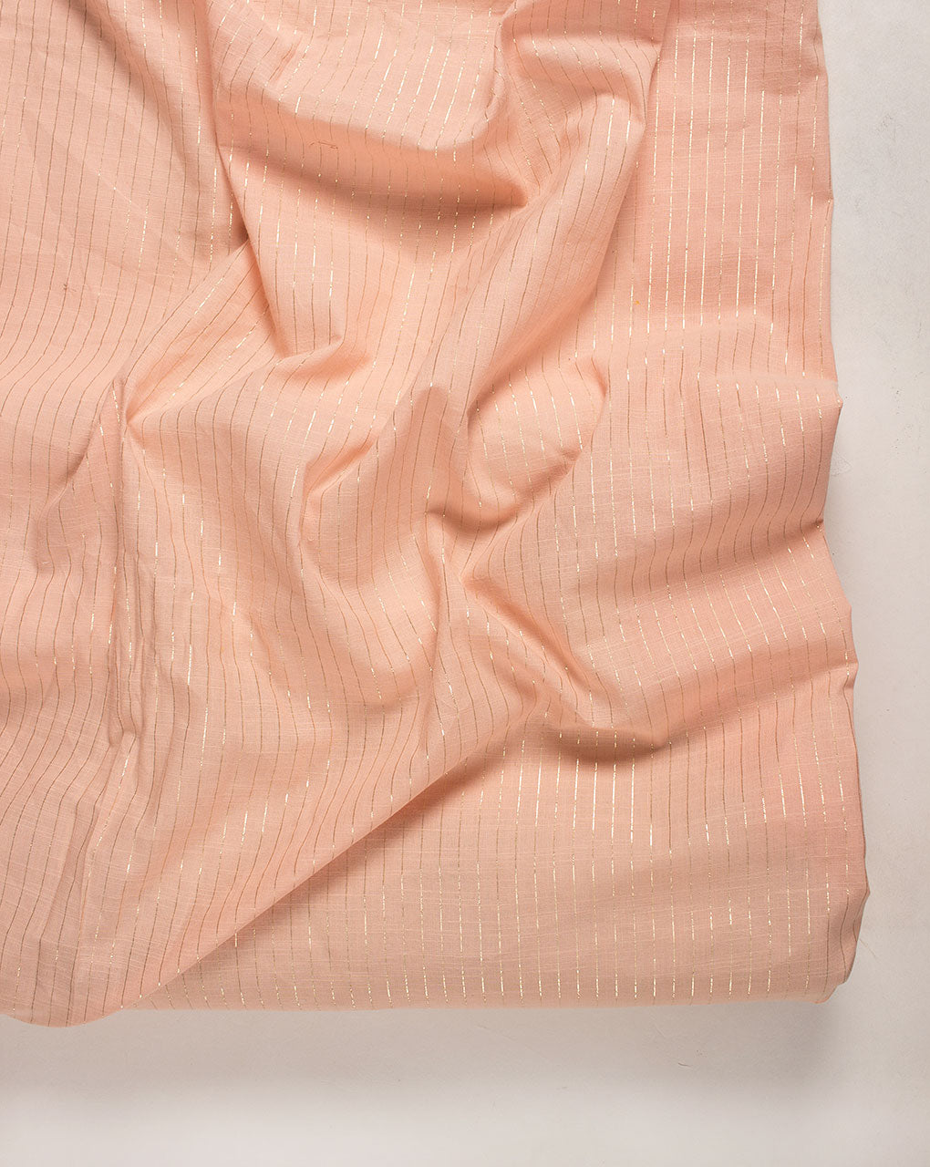 Lurex Loom Textured Cotton Fabric