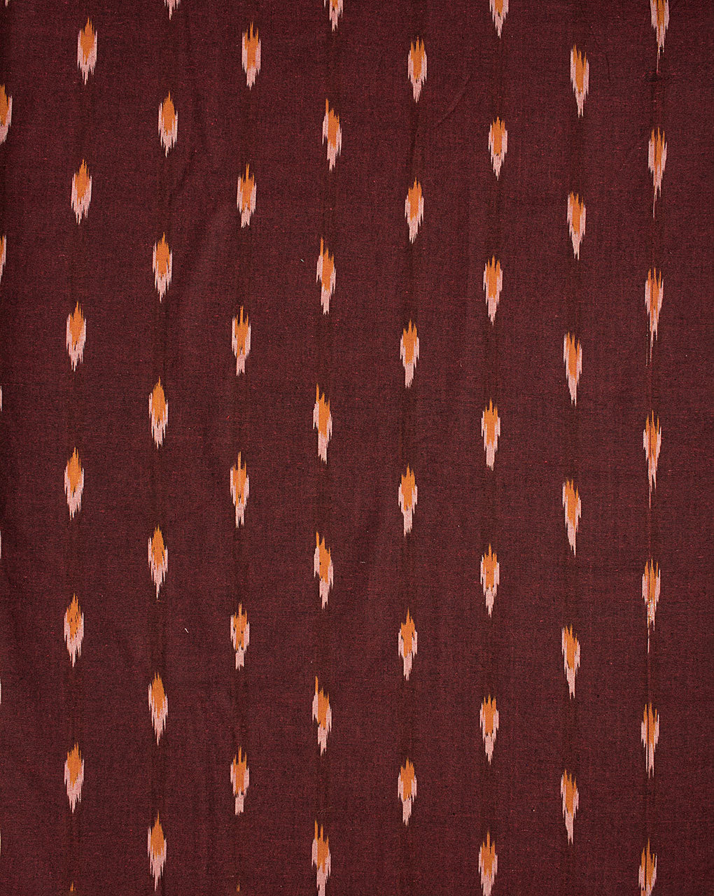 ( Pre Cut 75 CM ) Washed Ikat Cotton Fabric