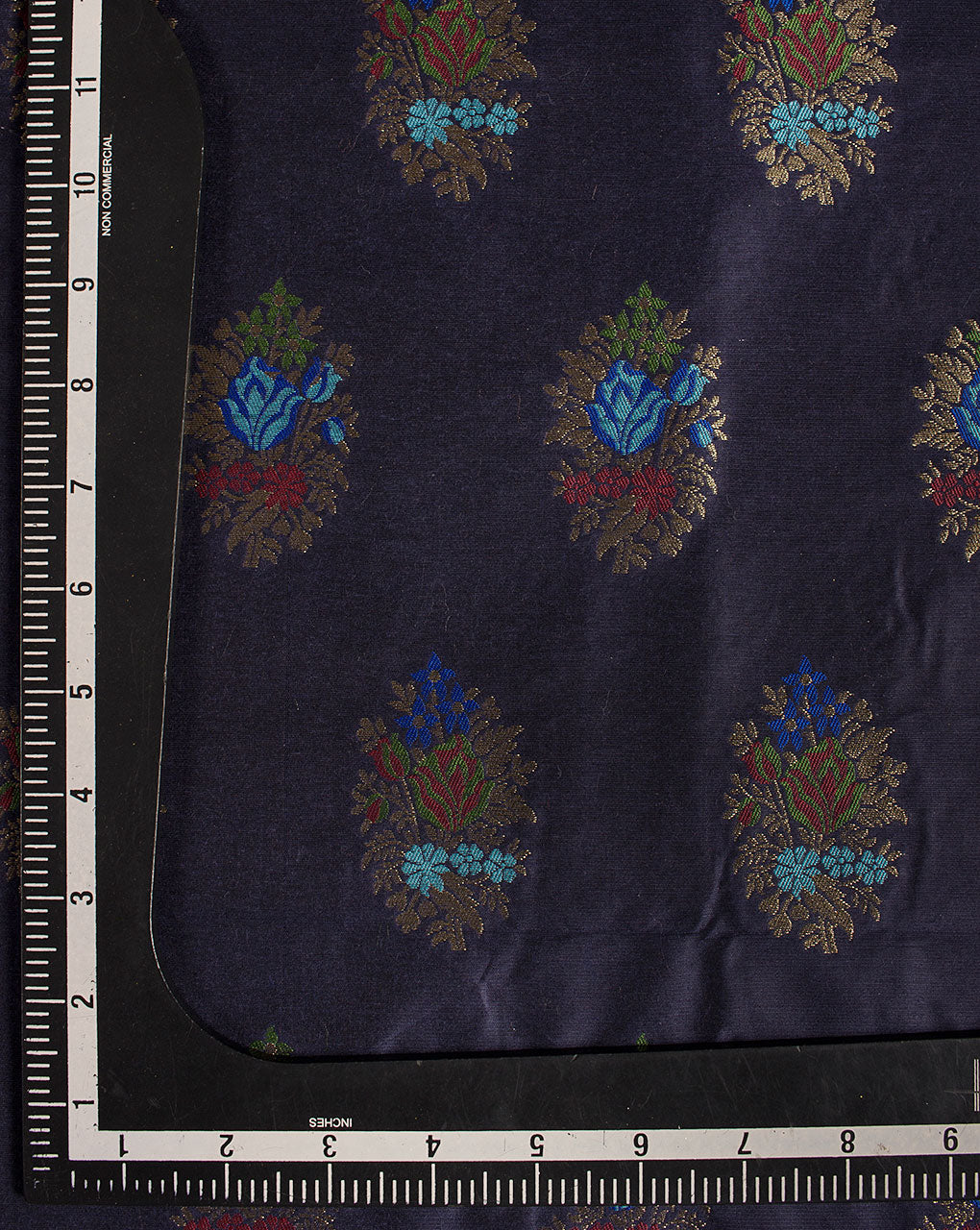 Zari Jacquard Taffeta Silk Fabric