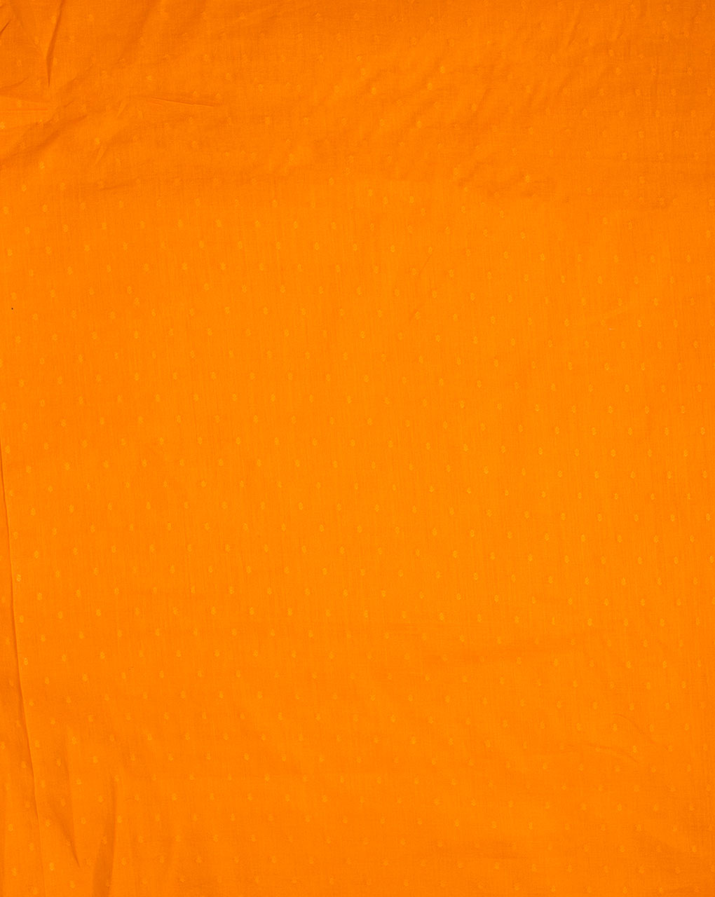 Orange Jacquard Cotton Fabric