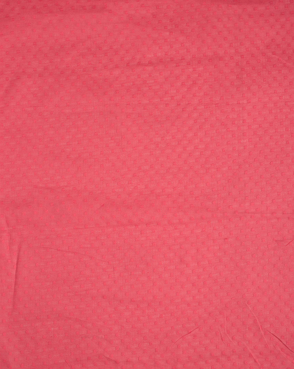 Red Jacquard Cotton Fabric