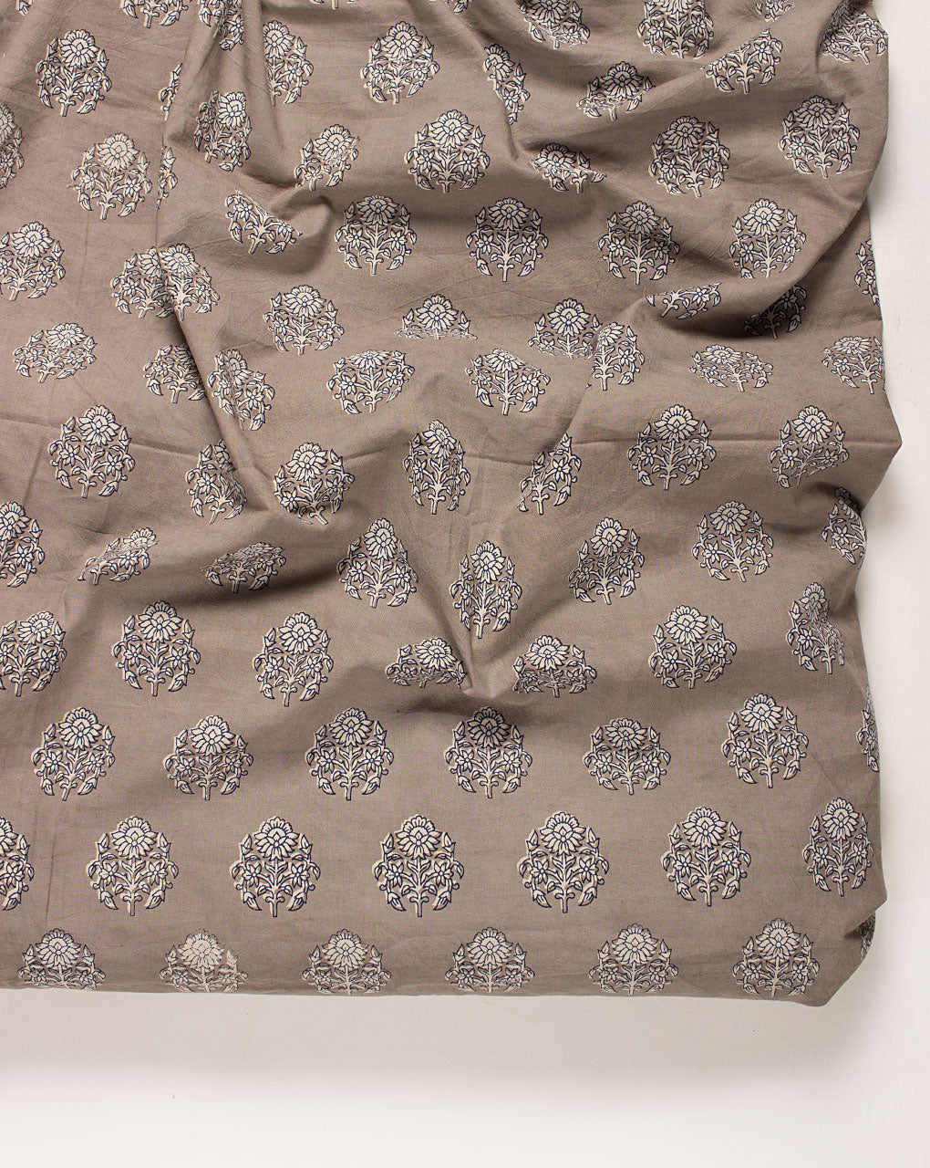 ( Pre Cut 85 CM ) Kashish Hand Block Cotton Fabric
