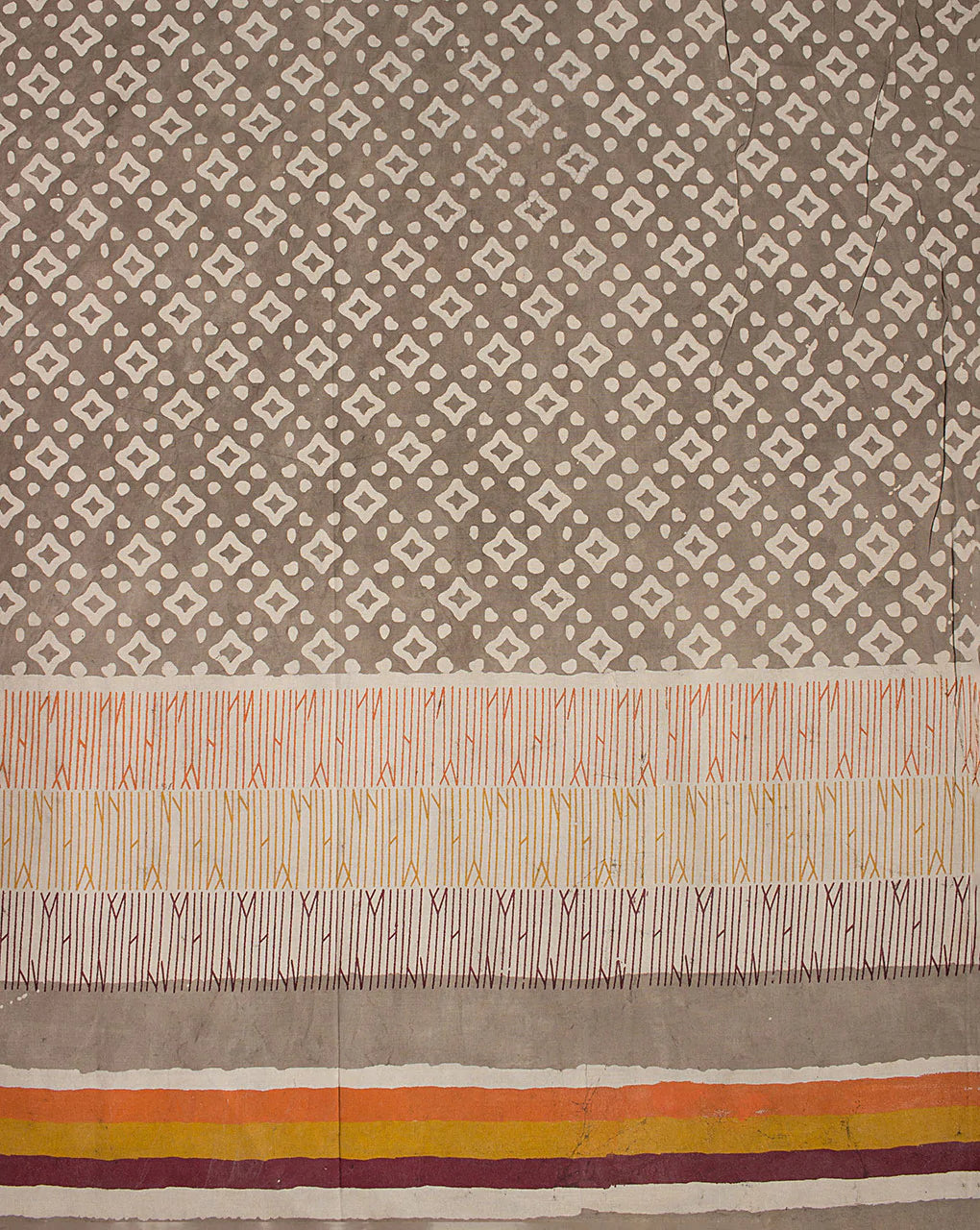 ( Pre Cut 55 CM ) Kashish Hand Block Cotton Fabric
