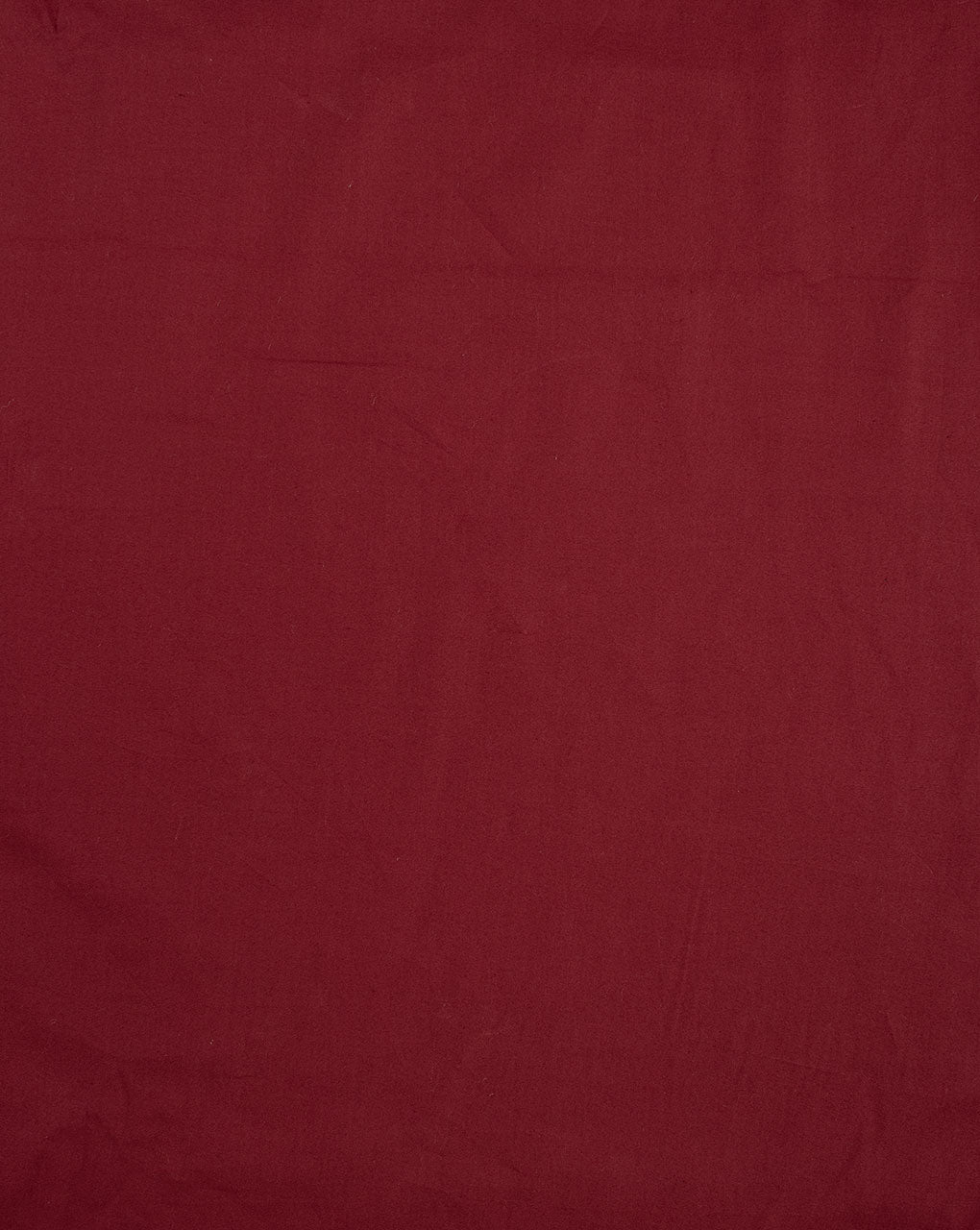 ( Pre Cut 70 CM ) Maroon Organic Twill Cotton Fabric
