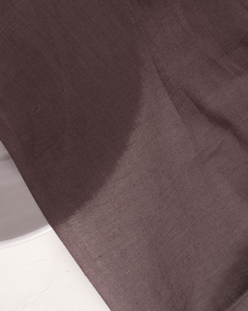 Dark Grey Plain Voile Cotton Fabric