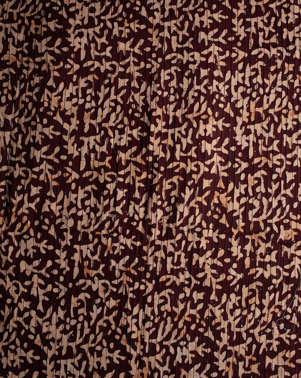 Wax Batik Pin-Tucks Cotton Fabric - Fabriclore.com