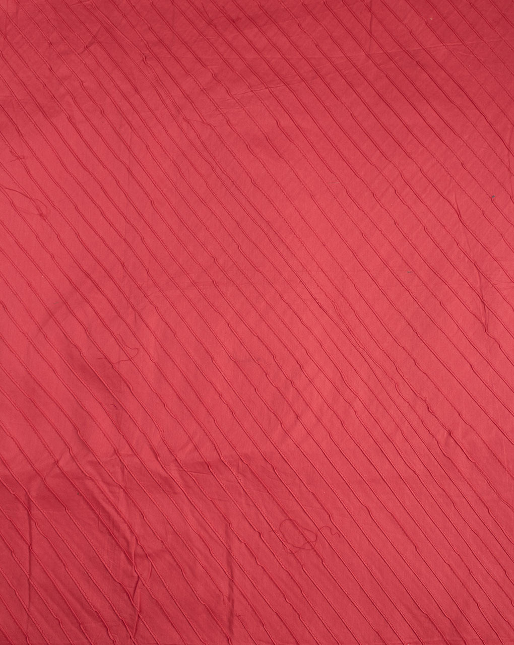 Salmon Pin-Tucks Cotton Fabric ( Width 40 Inch ) - Fabriclore.com