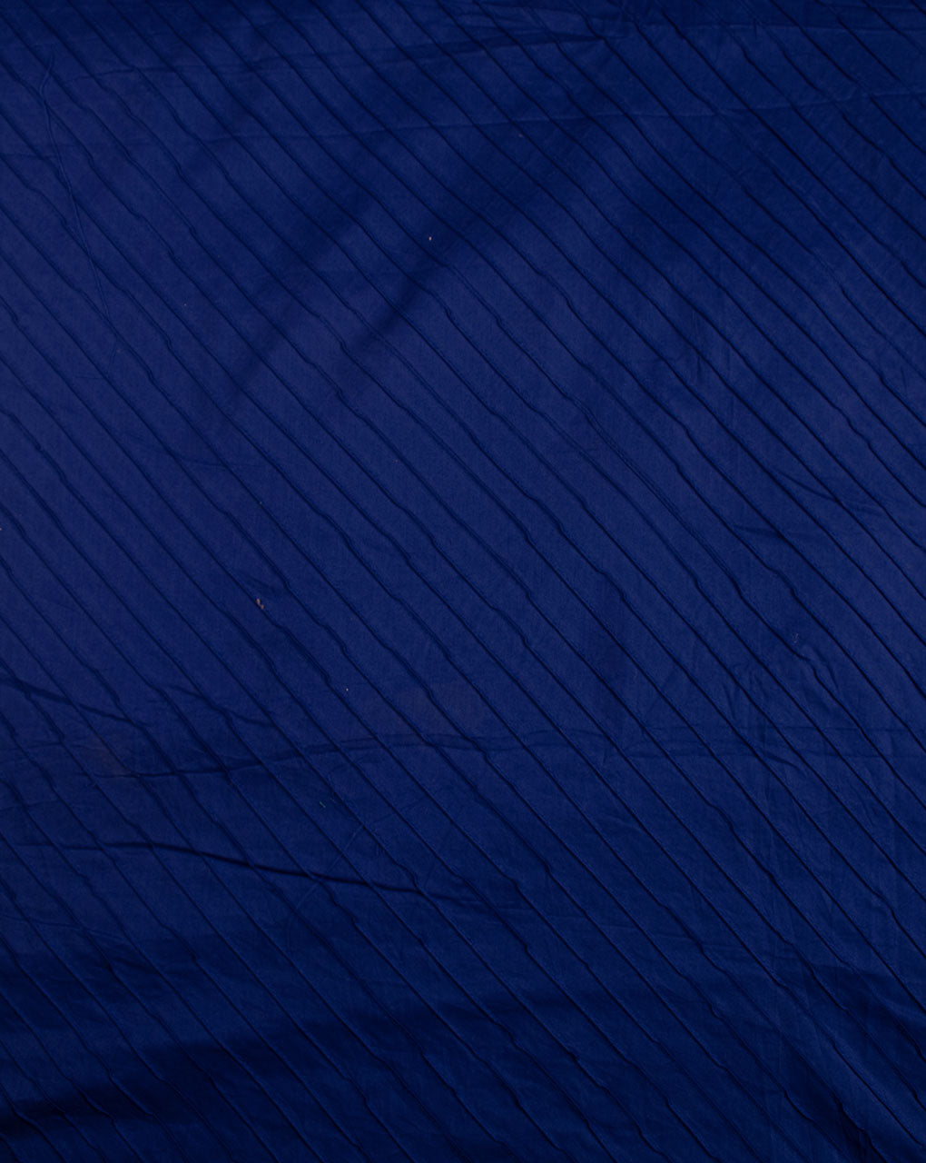 Blue Pin-Tucks Cotton Fabric ( Width 40 Inch ) - Fabriclore.com