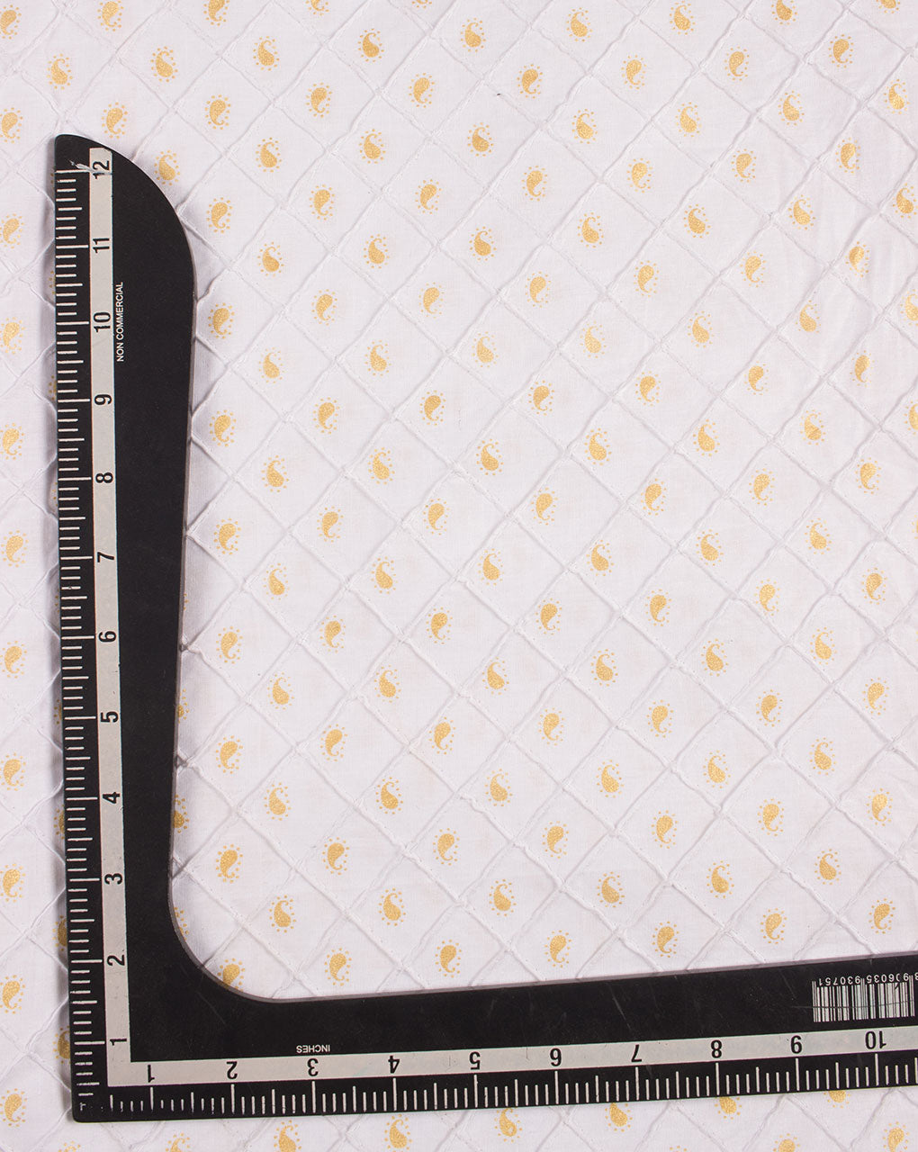 Screen Print Pin-Tucks Cotton Fabric ( Width 40 Inch ) - Fabriclore.com