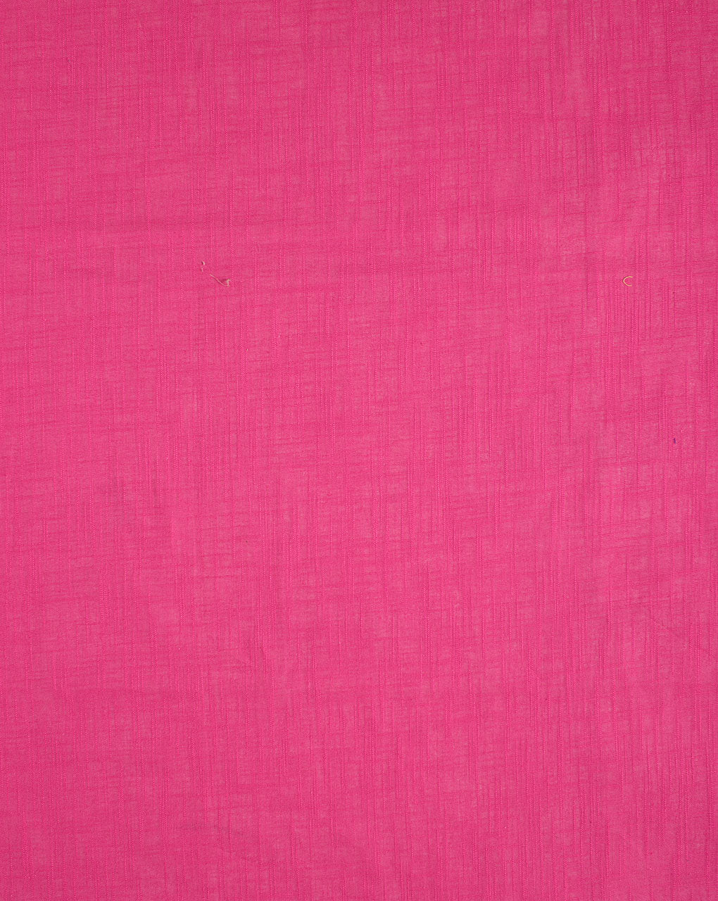 ( Pre Cut 80 CM ) Pink Plain Slub Cotton Fabric