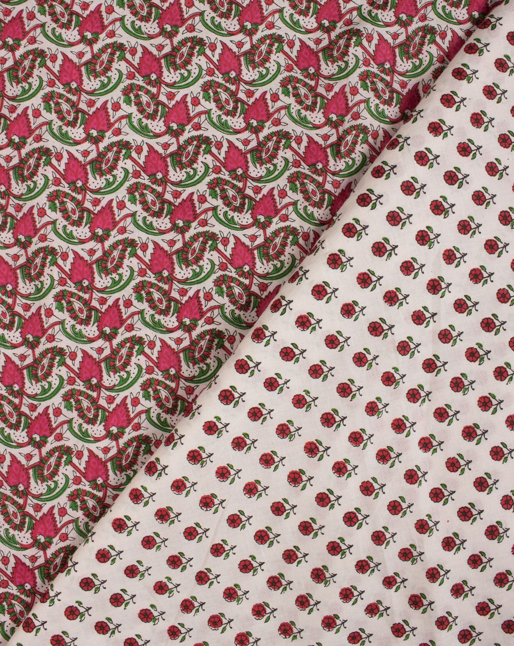 Paisley Screen Print Cotton Fabric - Fabriclore.com