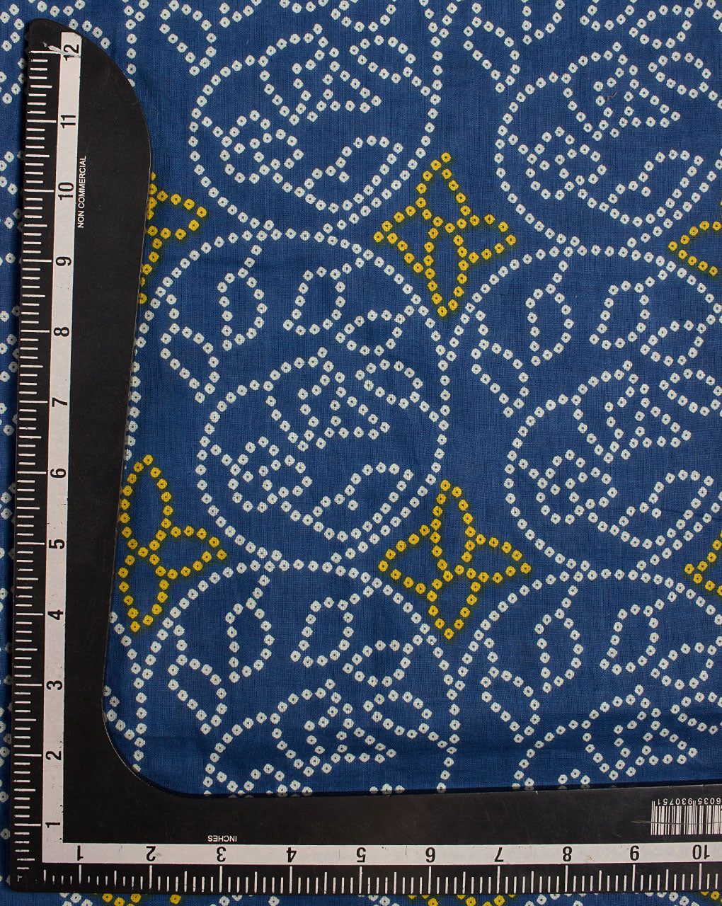 ( Pre Cut 70 CM ) Bandhani Screen Print Cotton Fabric