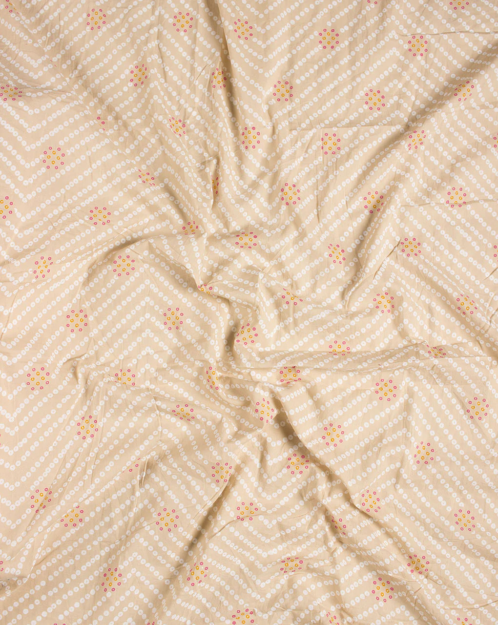 ( Pre Cut 95 CM ) Screen Print Cotton Fabric