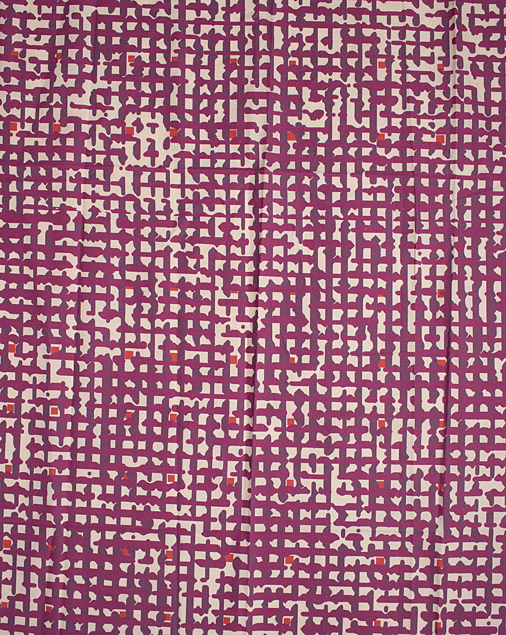 ( Pre Cut 70 CM ) Screen Print Twill Cotton Fabric