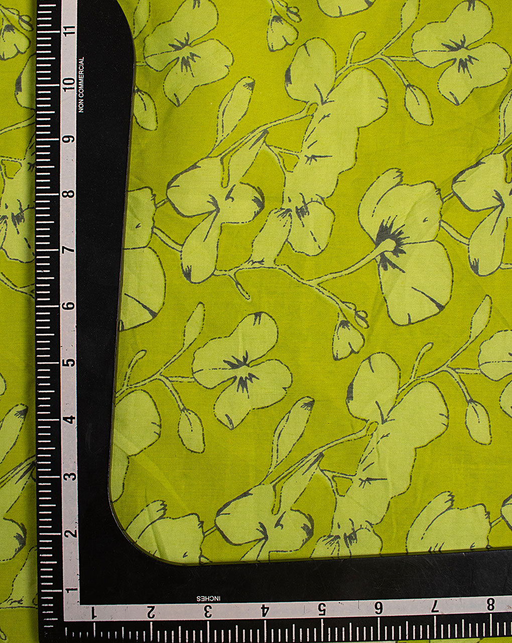 ( Pre Cut 50 CM ) Screen Print Voile Cotton Fabric