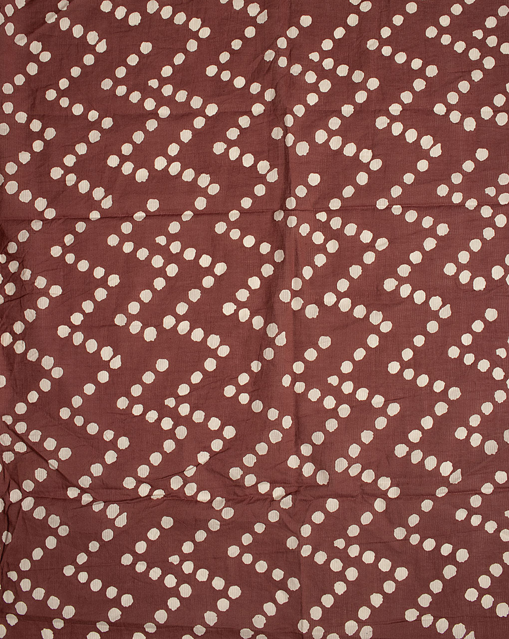 ( Pre Cut 80 CM ) Screen Print Missing Dent Cotton Fabric