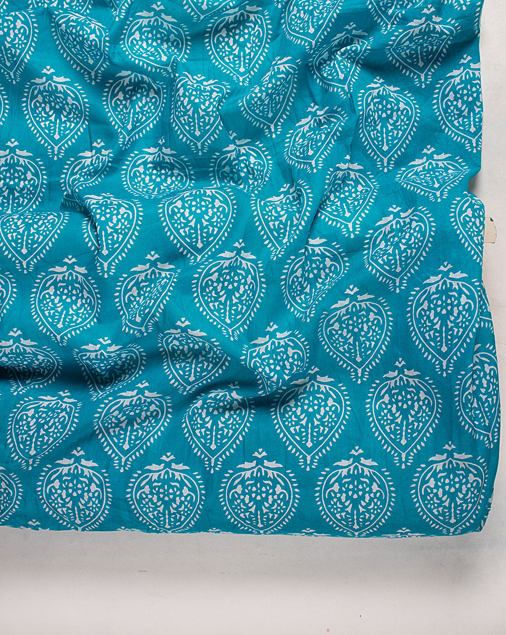 ( Pre Cut 1.25 MTR ) Screen Print Voile Cotton Fabric