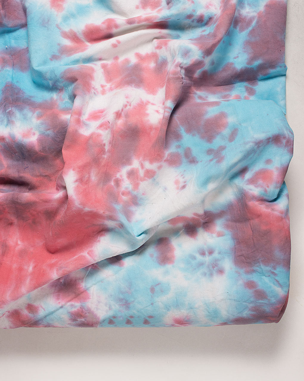 ( Pre Cut 1 MTR ) Tie & Dye Twill Cotton Fabric