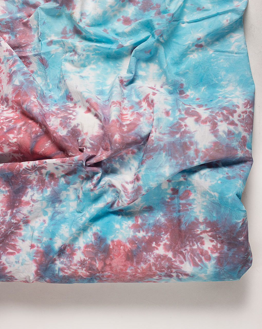 ( Pre Cut 1 MTR ) Tie & Dye Poplin Cotton Fabric