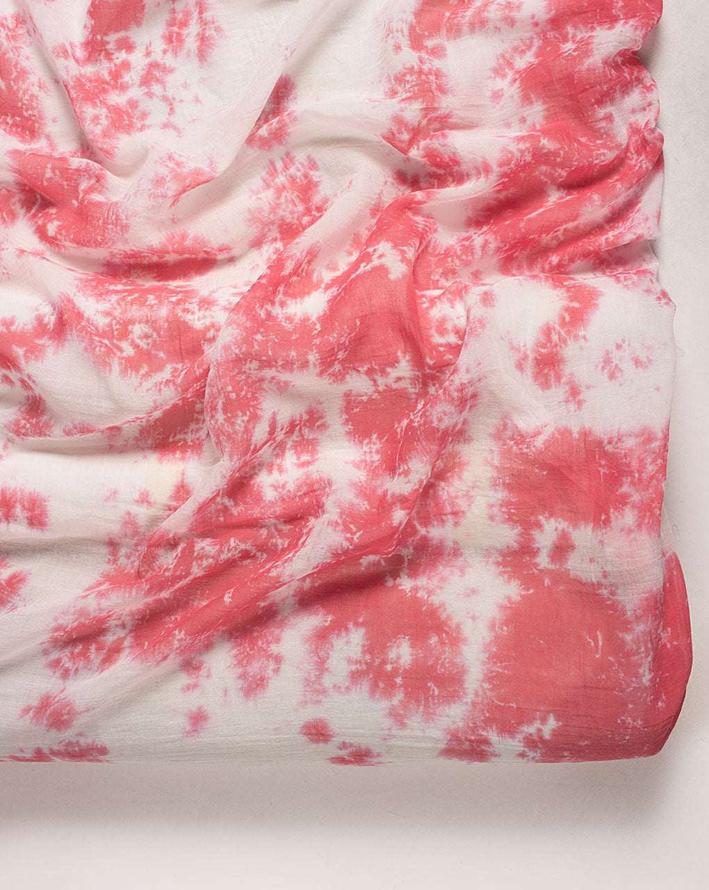 ( Pre Cut 1 MTR ) Tie & Dye Voile Cotton Fabric