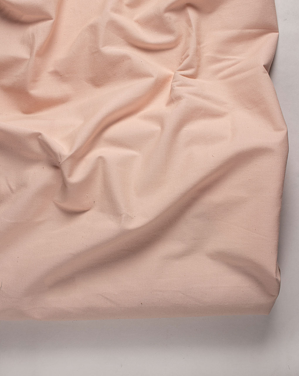 Salmon Plain Cotton Canvas Fabric ( Width 62 Inch )