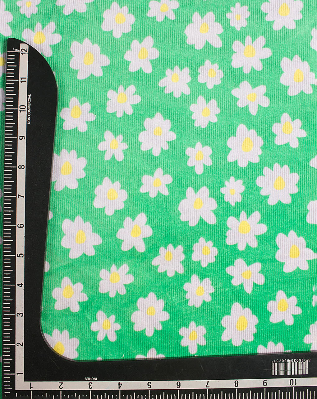Floral Digital Print Corduroy Fabric ( Width 56 Inch ) - Fabriclore.com