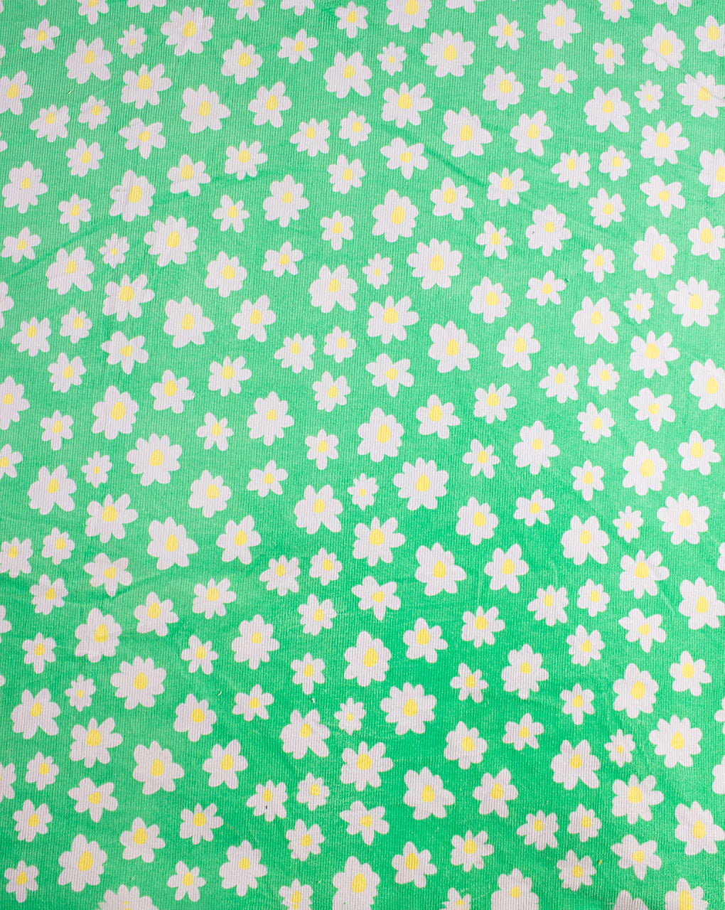 Floral Digital Print Corduroy Fabric ( Width 56 Inch ) - Fabriclore.com