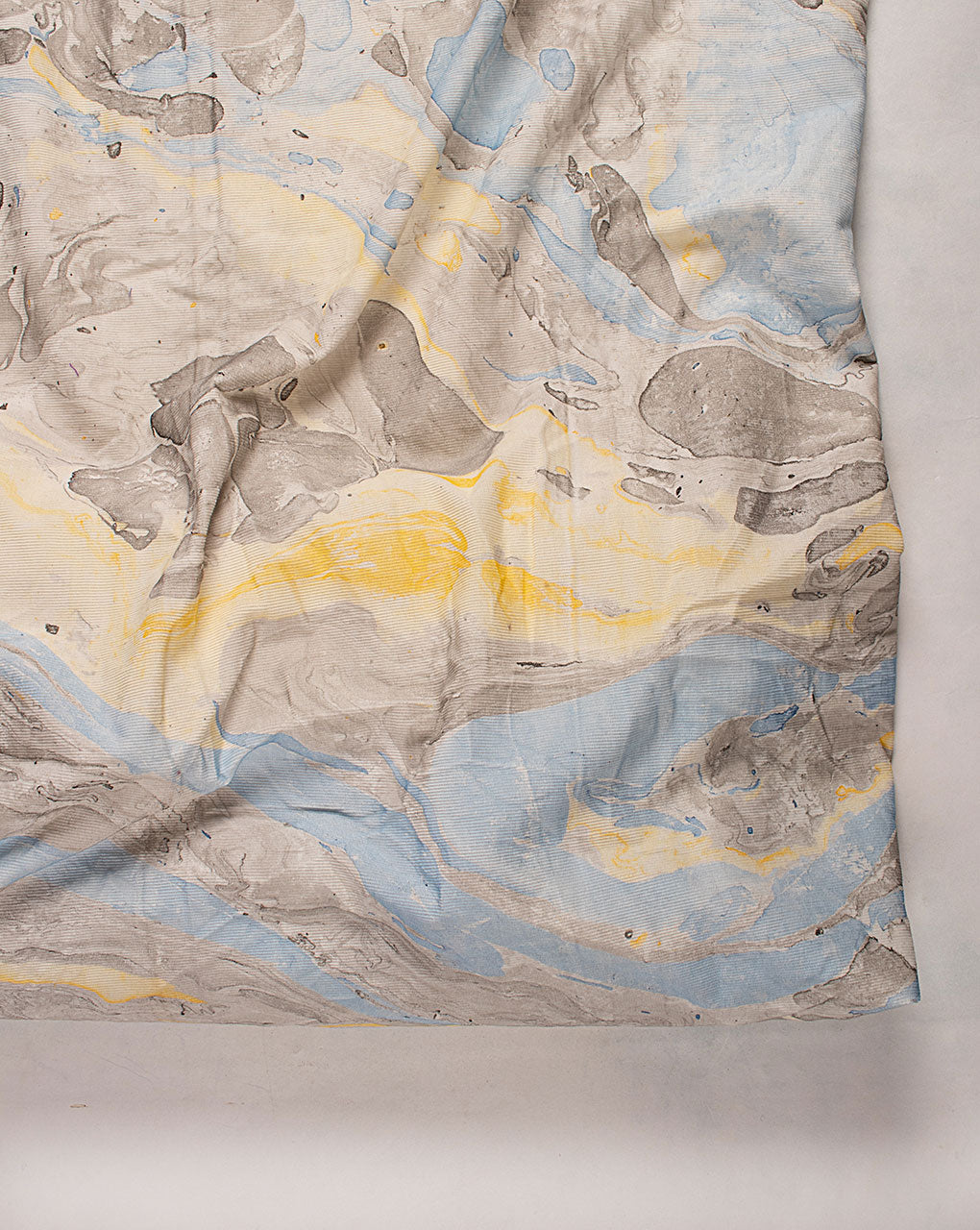 ( Pre Cut 90 CM ) Marble Print Corduroy Fabric (19 Wales)