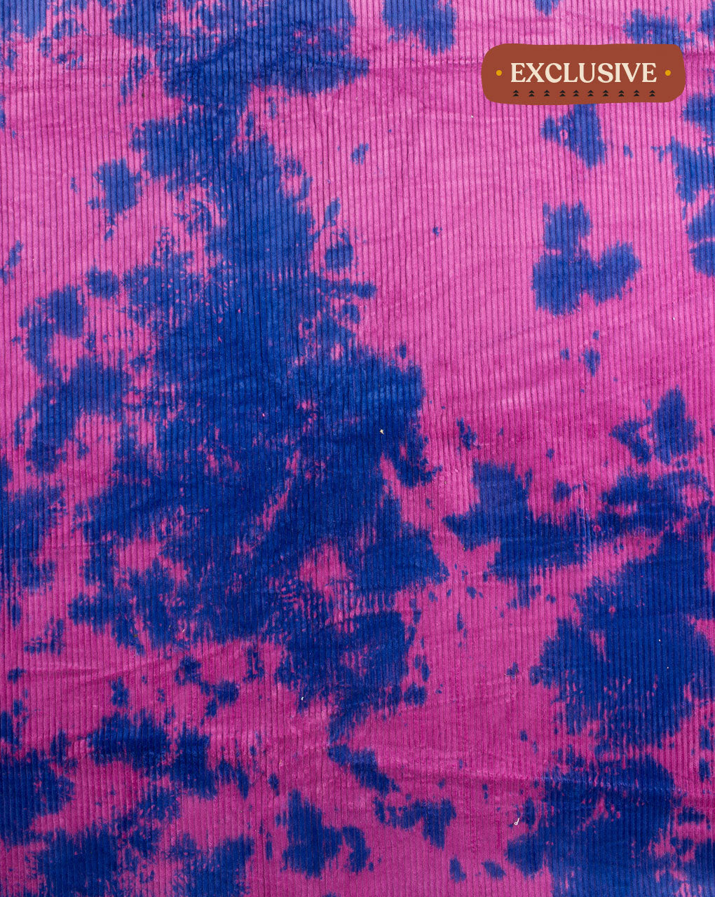 Exclusive Hand Tie & Dye Corduroy Fabric ( 6 Wales and Width 54 Inches ) - Fabriclore.com