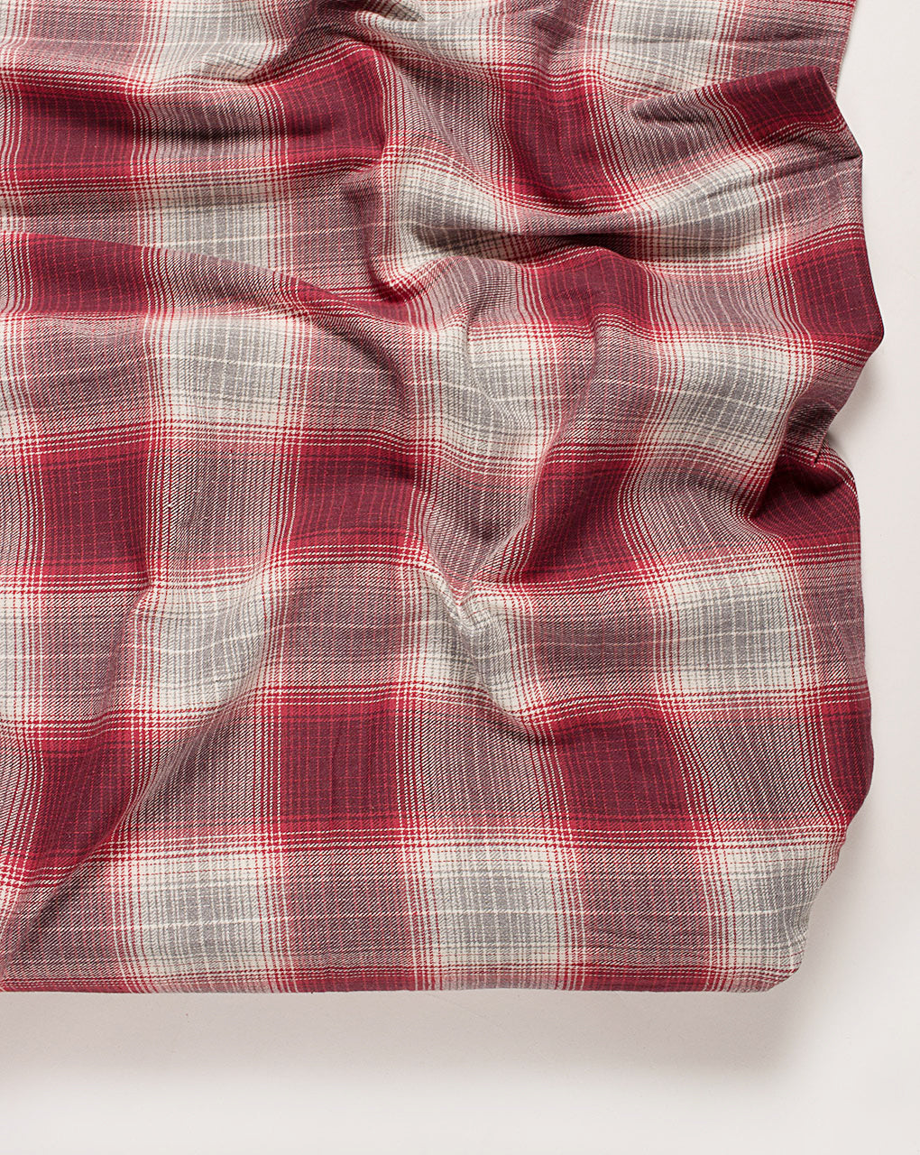 ( Pre Cut 80 CM ) Tartan Checks Cotton Flannel Fabric