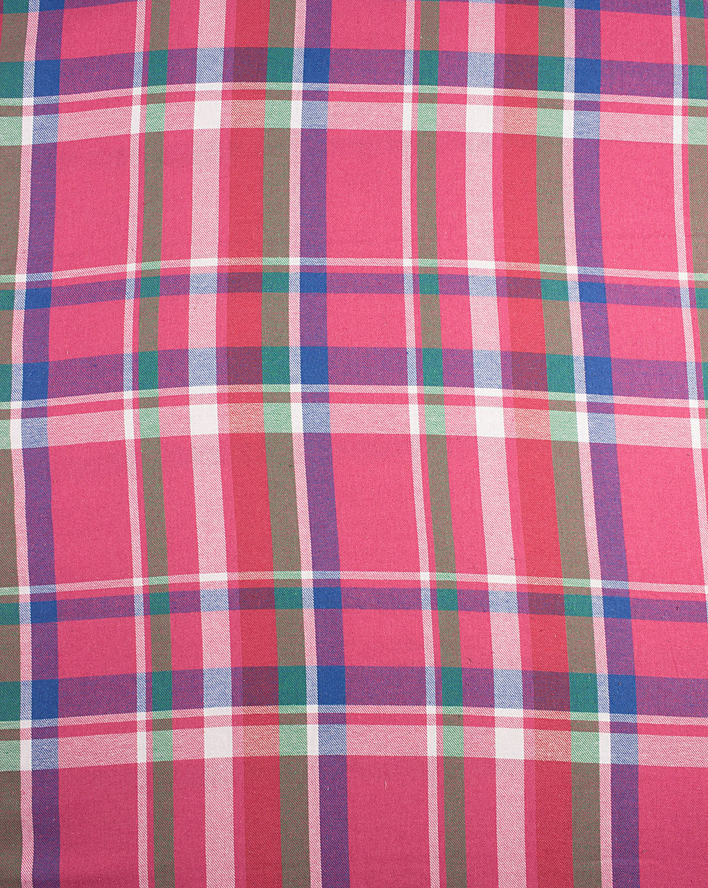 Tartan Checks Cotton Flannel Fabric ( Width 56 Inch ) - Fabriclore.com