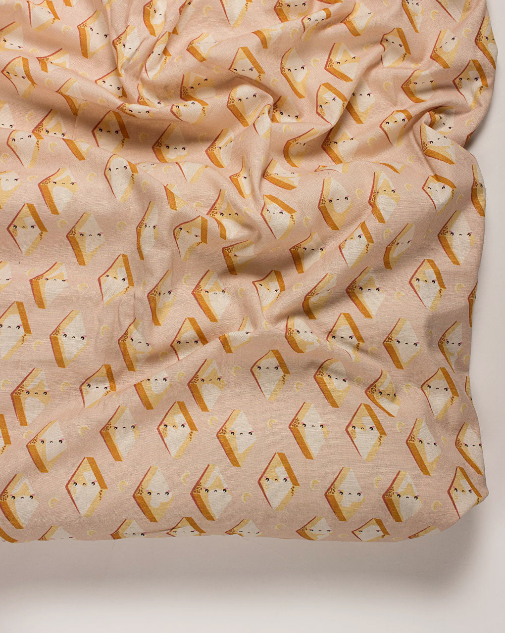 ( Pre Cut 60 CM ) Exclusive Desi Delicacies Digital Print Flex Cotton Fabric