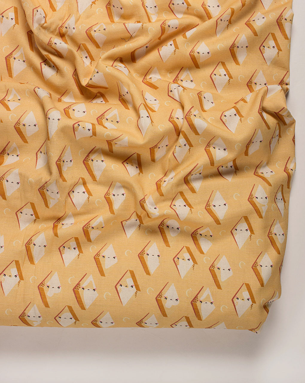( Pre Cut 50 CM ) Exclusive Desi Delicacies Digital Print Flex Cotton Fabric