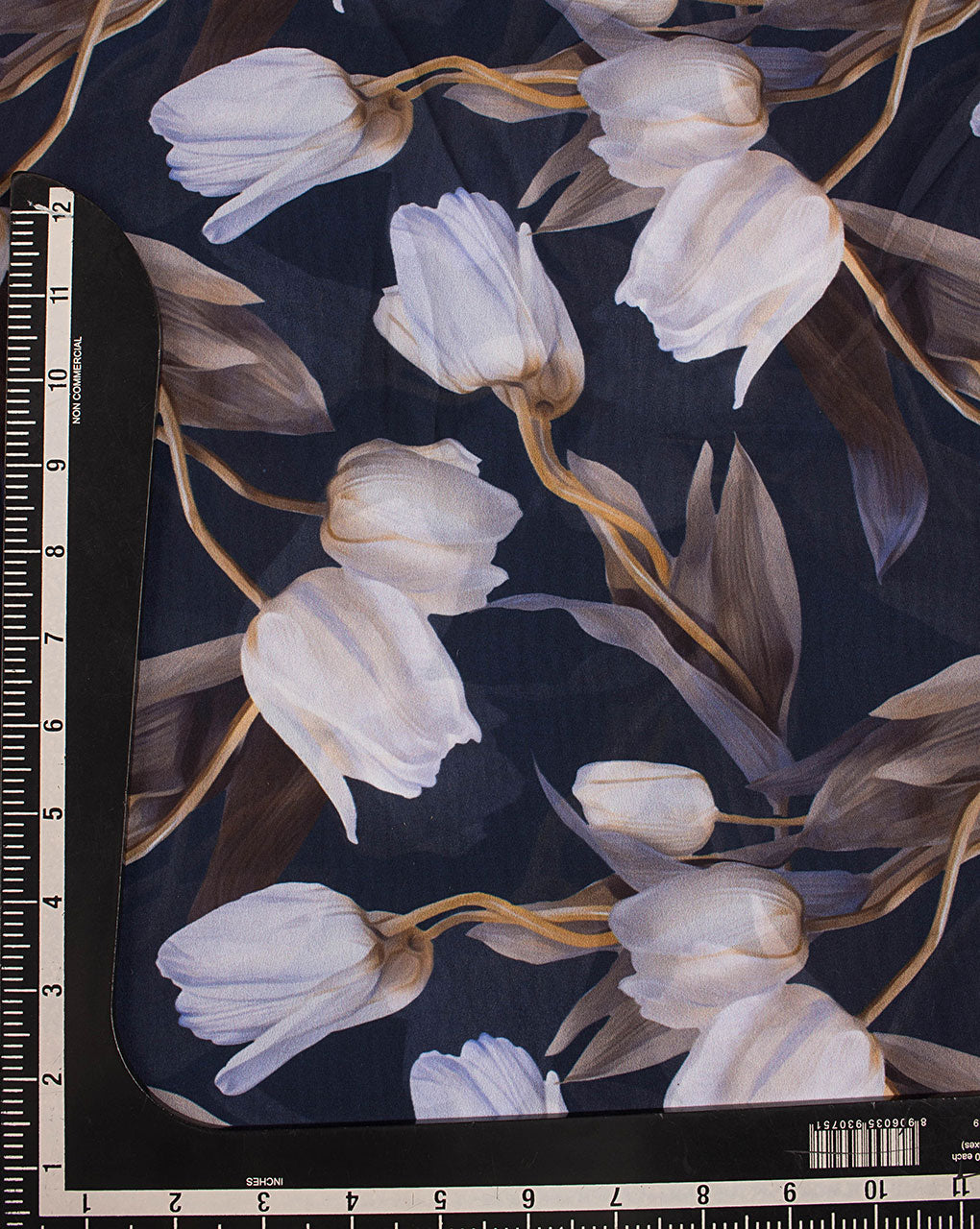Floral Digital Print Georgette Fabric - Fabriclore.com