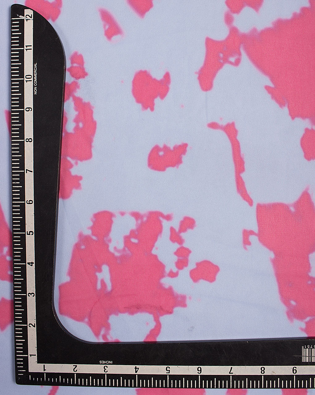 ( Pre Cut 85 CM ) Tie & Dye Digital Print Georgette Fabric