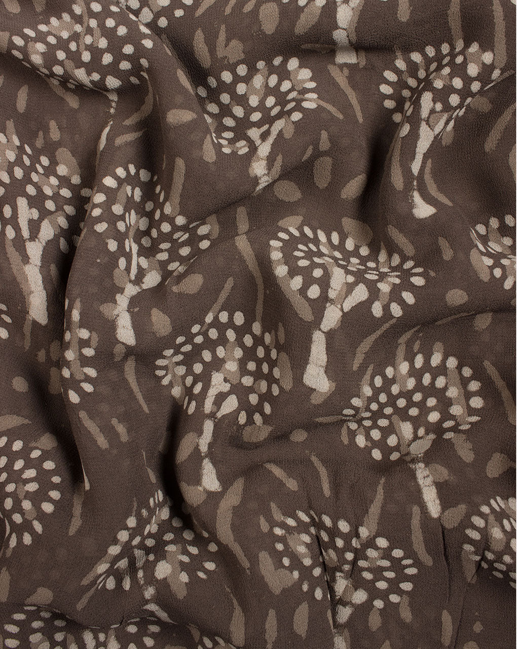 Kashish Hand Block Viscose Georgette Fabric ( Width 40 Inch ) - Fabriclore.com