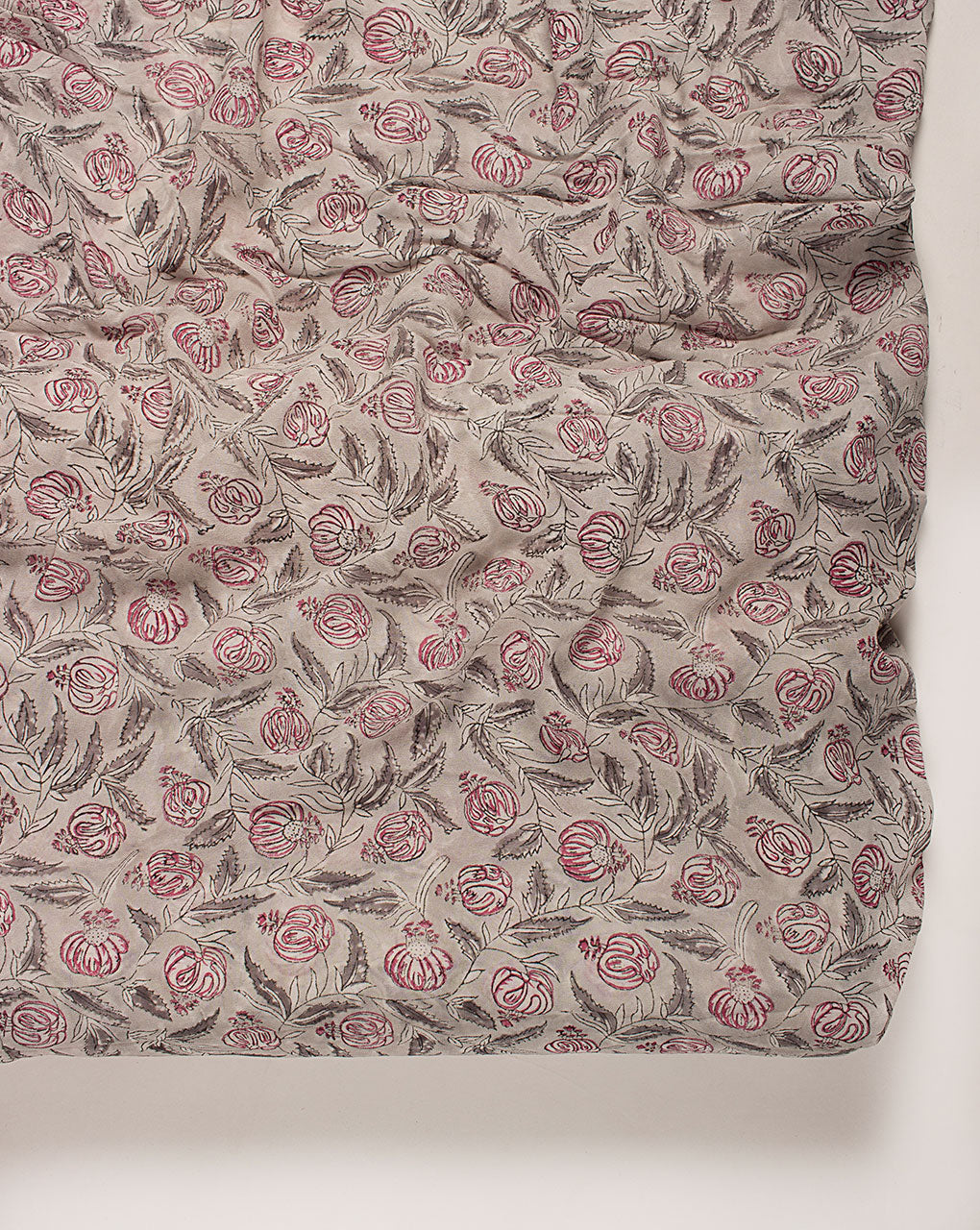 ( Pre Cut 1.5 MTR ) Rapid Print Hand Block Georgette Fabric