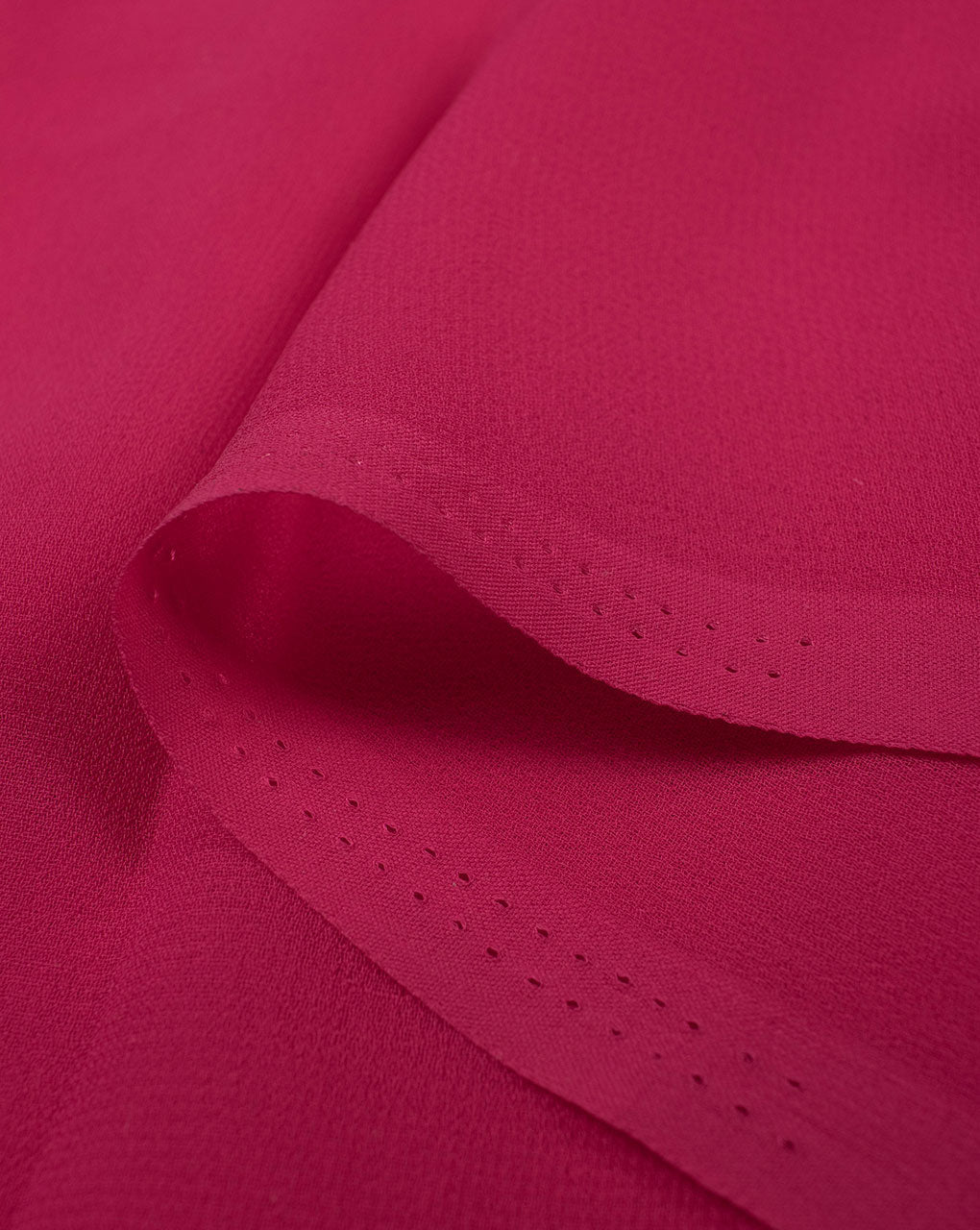Fuchsia Plain Georgette Fabric - Fabriclore.com