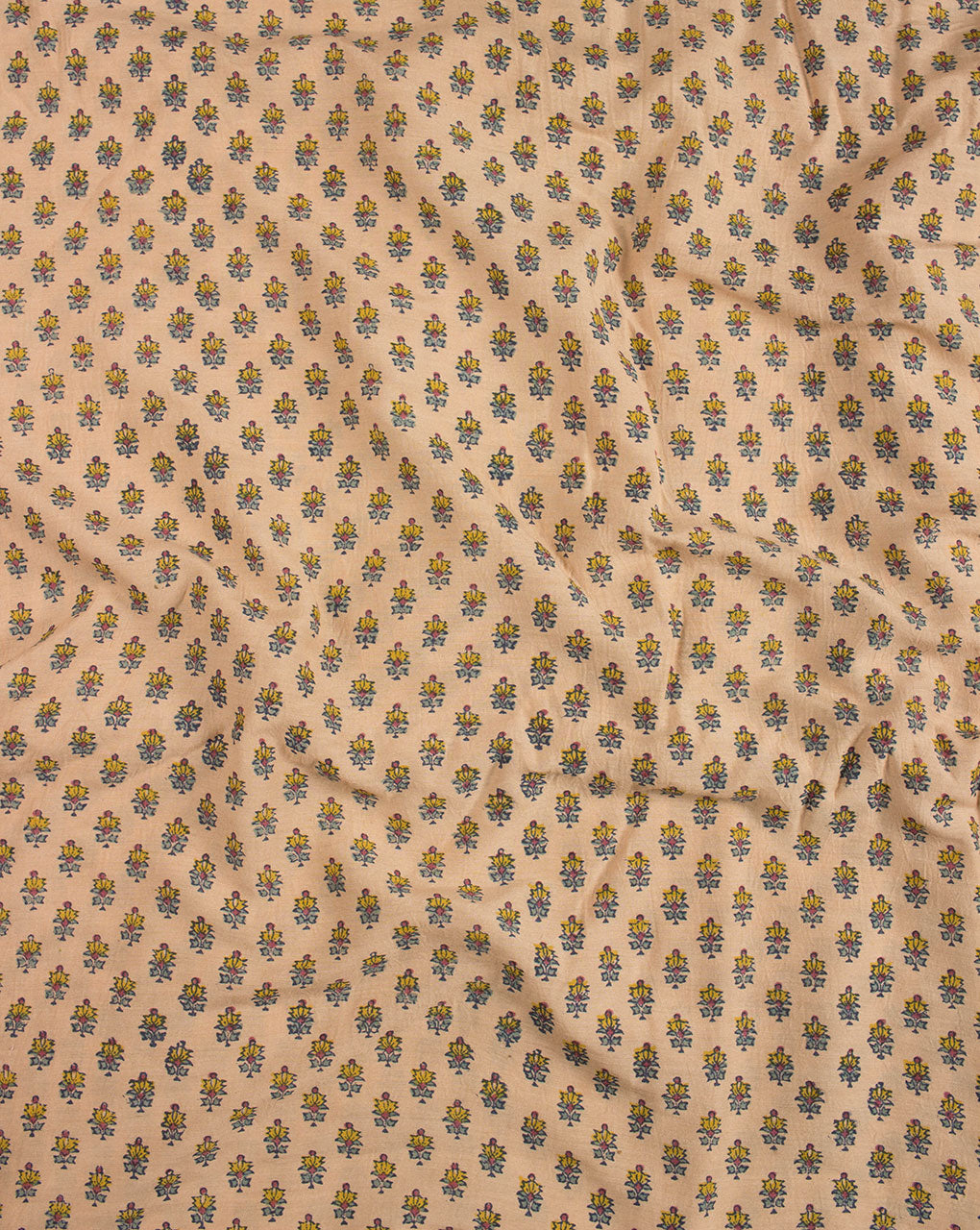 Exclusive Hand Block Pure Munga Silk Fabric - Fabriclore.com