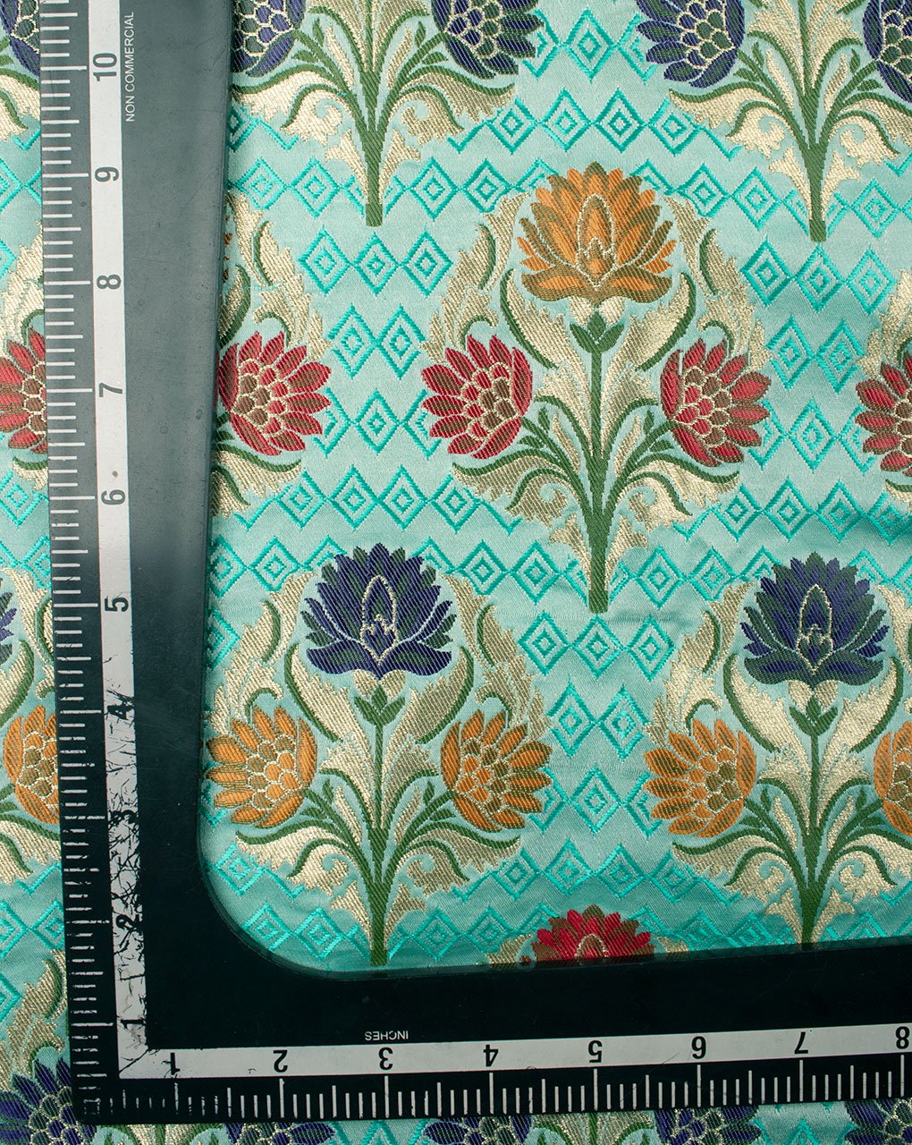 Banarasi Kinkhab Pure Kataan Silk Fabric ( Width 36 Inch ) - Fabriclore.com