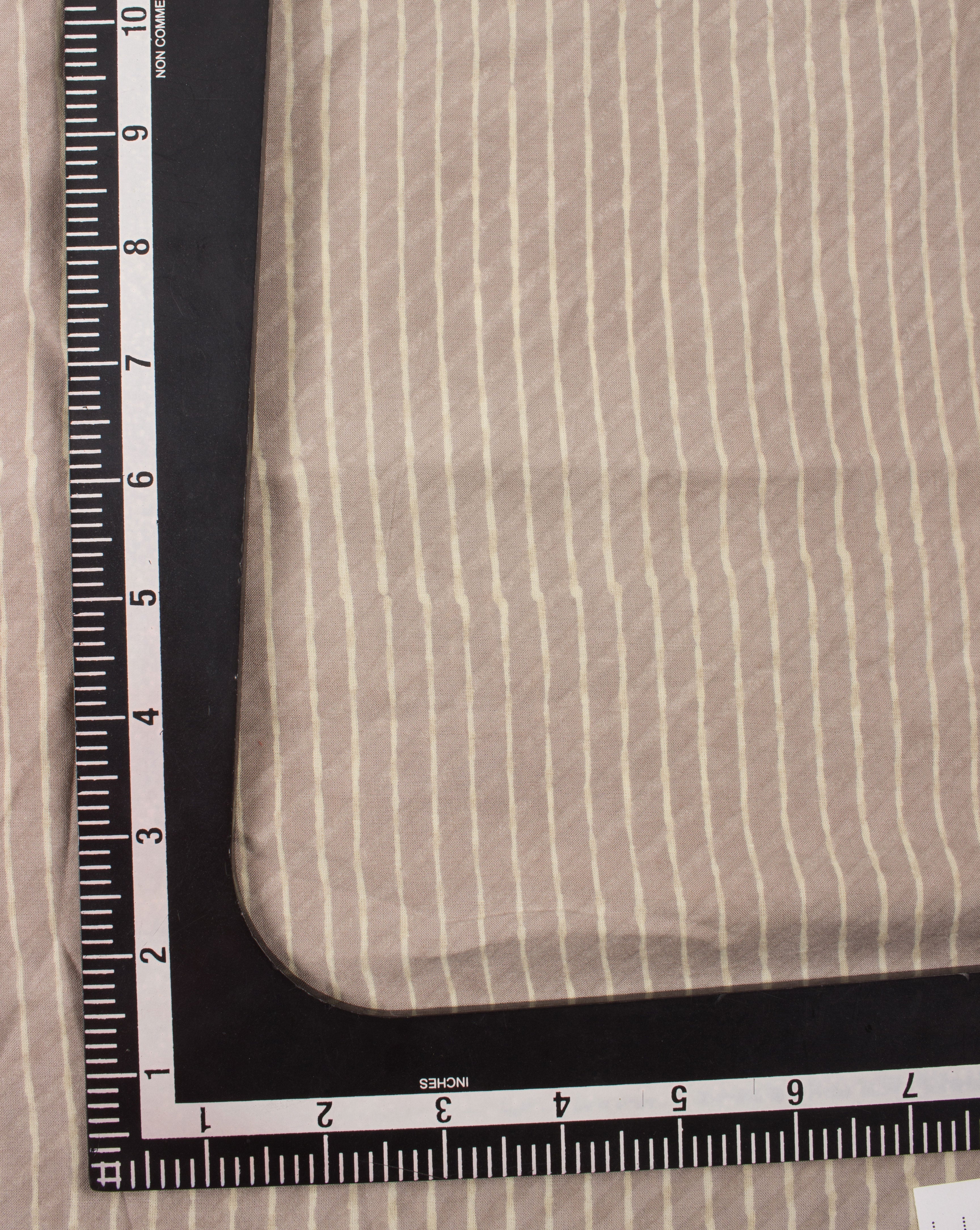 Stripes Pattern Akola Hand Block Kashish Rayon Modal Fabric - Fabriclore.com