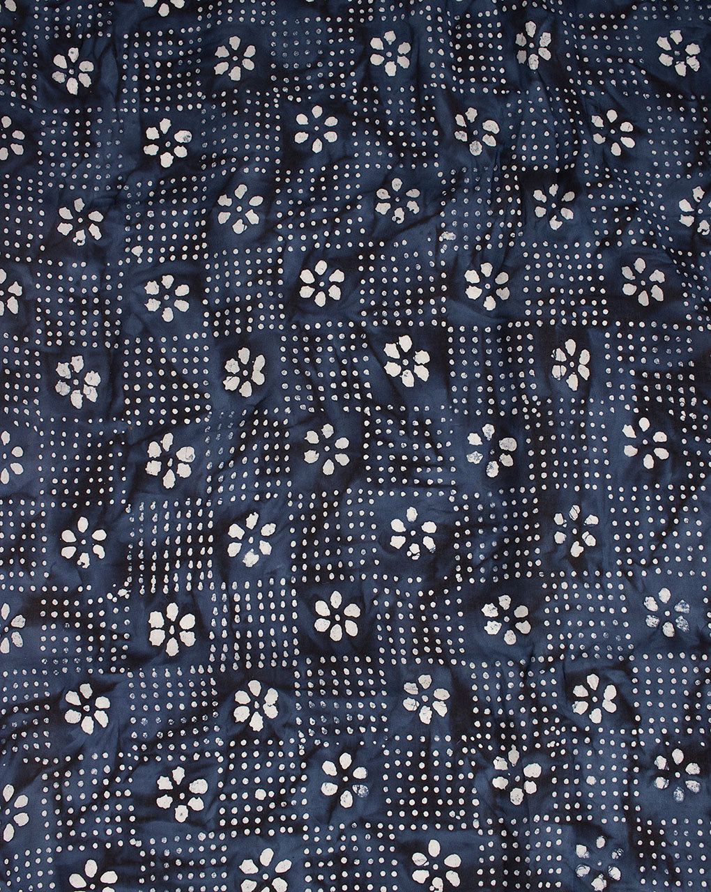 Hand Block Wax Batik Modal Fabric