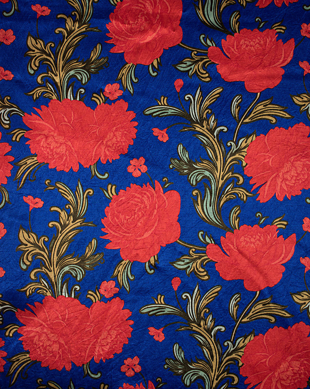 Digital Print Mashru Silk Fabric