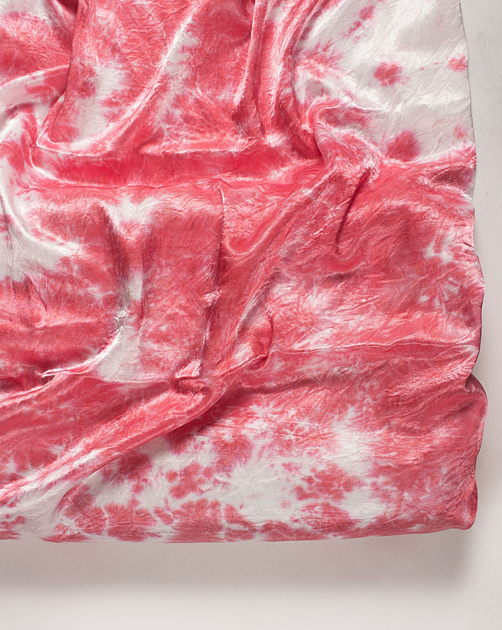 ( Pre Cut 1.25 MTR ) Tie & Dye Mashru Silk Fabric